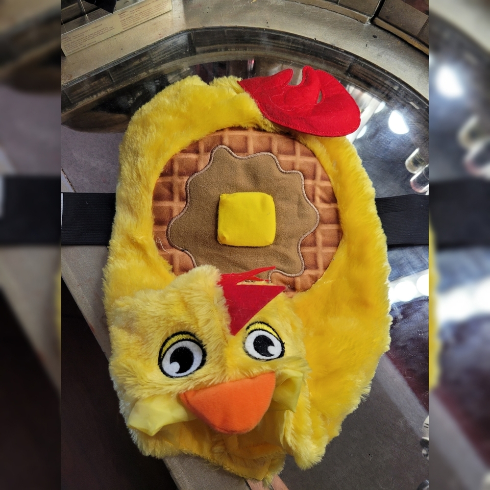 Chicken and Waffle dog costume